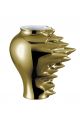 Rosenthal Fast Vase 27 cm gold titanisiert